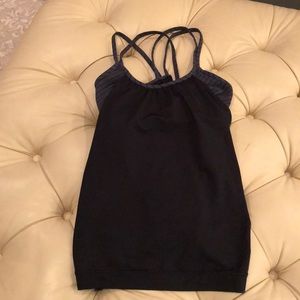 Athleta top with built in bra